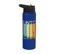 retro, monaco, orizzonte, germania, vendemmia, Stainless Steel Insulated Water Bottle