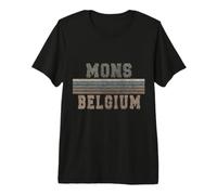 Retro Mons Belgio Maglietta Premium