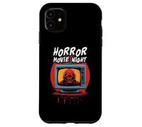 Retrò Mostro Vintage Halloween 80s Horror Film Notte Custodia per iPhone 11