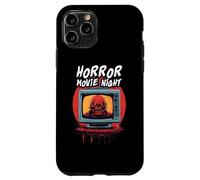 Retrò Mostro Vintage Halloween 80s Horror Film Notte Custodia per iPhone 11 Pro