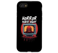 Retrò Mostro Vintage Halloween 80s Horror Film Notte Custodia per iPhone SE (2020) / 7/8