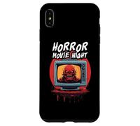 Retrò Mostro Vintage Halloween 80s Horror Film Notte Custodia per iPhone XS Max