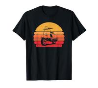 Retró Moto Scooter - Vintage Scooter Motociclo Easy Rider Maglietta