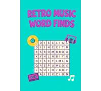 Retro Music Word Finds: 60 Vintage Music Puzzles | Search for Artists & Hits from Bygone Eras