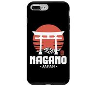 Retro Nagano Giappone Torii Gate giapponese Kanji Souvenir Custodia per iPhone 7 Plus/8 Plus