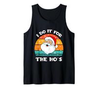 Retro Natale Babbo Natale Lo Faccio per Gli Uomini Donne ho's Canotta