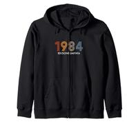 retrò Nato nel 1984 Edizione Limitata 42 Compleanno Felpa con Cappuccio