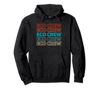 Retro Natura Squadra Ambiente - Vintage Ecologista Felpa con Cappuccio