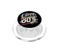 Retro Nostalgia Amo gli anni '80 - La nostalgia degli anni '80 PopSockets PopGrip per MagSafe