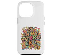 Retro Nostalgia Era Disco Groovy 80s 90s Vintage Estetica Custodia per iPhone 13 Pro