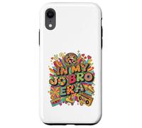 Retro Nostalgia Era Disco Groovy 80s 90s Vintage Estetica Custodia per iPhone XR