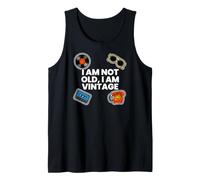 Retro Nostalgia I Am Not Old I Am Vintage Canotta