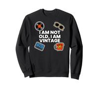 Retro Nostalgia I Am Not Old I Am Vintage Felpa