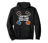 Retro Nostalgia I Am Not Old I Am Vintage Felpa con Cappuccio