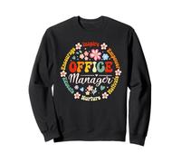 Retro Office Manager Appreciation - Cute School Admin Staff Felpa