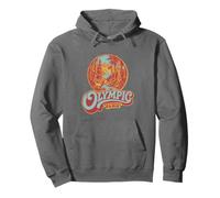 Retro Olympic National Park Vintage Style 80s PNW Felpa con Cappuccio