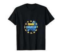 Retro Orgoglio Europeo Unione Maglietta Maglietta