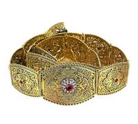 Retro Oro Argento Colore Caucaso Cintura Per Le Donne Gioielli di Nozze Lunghezza Regolabile Catena di Metallo Sposa Regalo