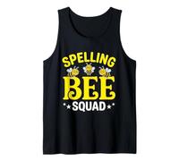 Retro ortografia Bee Squad Insegnanti Studenti Parola Concorso Canotta