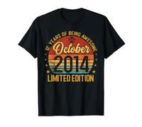 Retro Ottobre 2014 Edizione Limitata 12-Year-Old 12th Birthday Maglietta