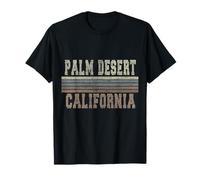 retrò Palm Desert California Maglietta
