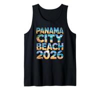 Retro Panama City Beach 2026 Viaggio Vacay Moms BFF Crew Canotta
