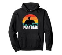 Retrò papa orsi occhiali da sole papa amante della festa del Felpa con Cappuccio