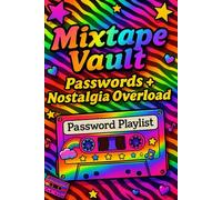Retro Password Organizer with Logins, Notes & Important Dates: All in One Classic Password Keeper with Space for Logins, Dates, Security Questions & Notes