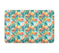 Retro Peaches - Materassino extra large riutilizzabile, per bambini, impermeabile, delicato sulla pelle, per bagnare il letto, 132,1 x 86,4 cm