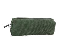 Retro Pencil Bag, Stationery Pouch, Soft Zippered Pencil, Multipurpose Organizer Pens, Corduroy Pen Case For Pencils, Markers, Erasers, School & Office Supplies, 20x7x5cm
