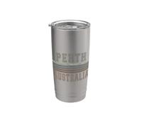 Retrò Perth Australia Bicchiere termico in acciaio inox doppia parete