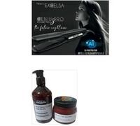 RETRO' Piastra Ecxelsa Genius Pro Large + Shampoo L'Oreal 500 Ml Vitamino Color Spectrum E Maschera 500 Ml L'Oreal Vit.Col. Spectrum
