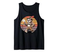 retrò Pigro Bradipo Orso Birra Bevuto Bradipi Canotta