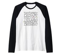 Retro Pinball Player Silver Ball Savant Maglia con Maniche Raglan