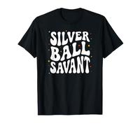 Retro Pinball Player Silver Ball Savant Maglietta