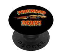 Retro Pinewood Derby Cub Scouts Comic Style PopSockets PopGrip Adesivo