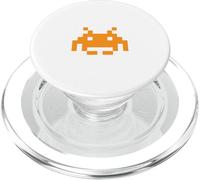Retro Pixel Alien 8-Bit Space Gamer Art classico stile arcade PopSockets PopGrip per MagSafe