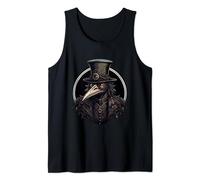 Retro Plague Doctor Gothic Dark Steampunk Canotta