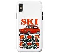 Retro polacco auto Folk Art SKI Slavic Roots Pride Custodia per iPhone X/XS