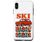 Retro polacco auto Folk Art SKI Slavic Roots Pride Custodia per iPhone XS Max