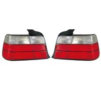 Retro Posteriore Lampade Luci Indicatori Set Rosso Trasparente Paio Per BMW E36
