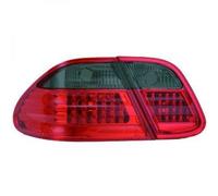 Retro Posteriore Luci Coppia Set LED Trasparente Rosso Nero per Mercedes C208