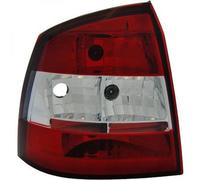 Retro Posteriore Luci Coppia Set Trasparente Bianco Rosso Per Opel Astra G 3/5
