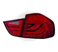 Retro Posteriore Luci Coppia Set Trasparente Rosso Fumo Per BMW 3 Serie E90