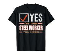 Retro Profession I'm The Steel Worker Maglietta