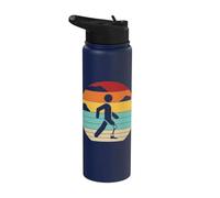 Retrò Protesi Del Piede Protesi Arto Utente Gamba Protesi Stainless Steel Insulated Water Bottle