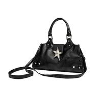 Retro Punk Styles Moto Borsa A Tracolla Per Le Donne Alla Moda E Elegante Borsa In Pelle DELL'UNITÀ di elaborazione Crossbody Borse Satchel Trendy Crossbody