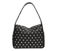 Retro Punk Styles Piccola Borsa A Tracolla Borchiata PU Borsa In Pelle Per Le Donne Alla Moda Piccola Borsa Singola Cinghia Ascellare Borsa A Tracolla In Pelle PU, Nero , One Size
