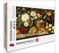Retrò Puzzle 6000 Pezzi Adulti, Vino Puzzle Legno con Scatola 179x105cm, Idea Regalo Uomo e Donna, Divertimento Per Adulti, per Gioco Familiar, Giochi di Sfida, Squisita confezione Regalo, I-1056