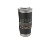 Retro Rabat Marocco Bicchiere termico in acciaio inox doppia parete